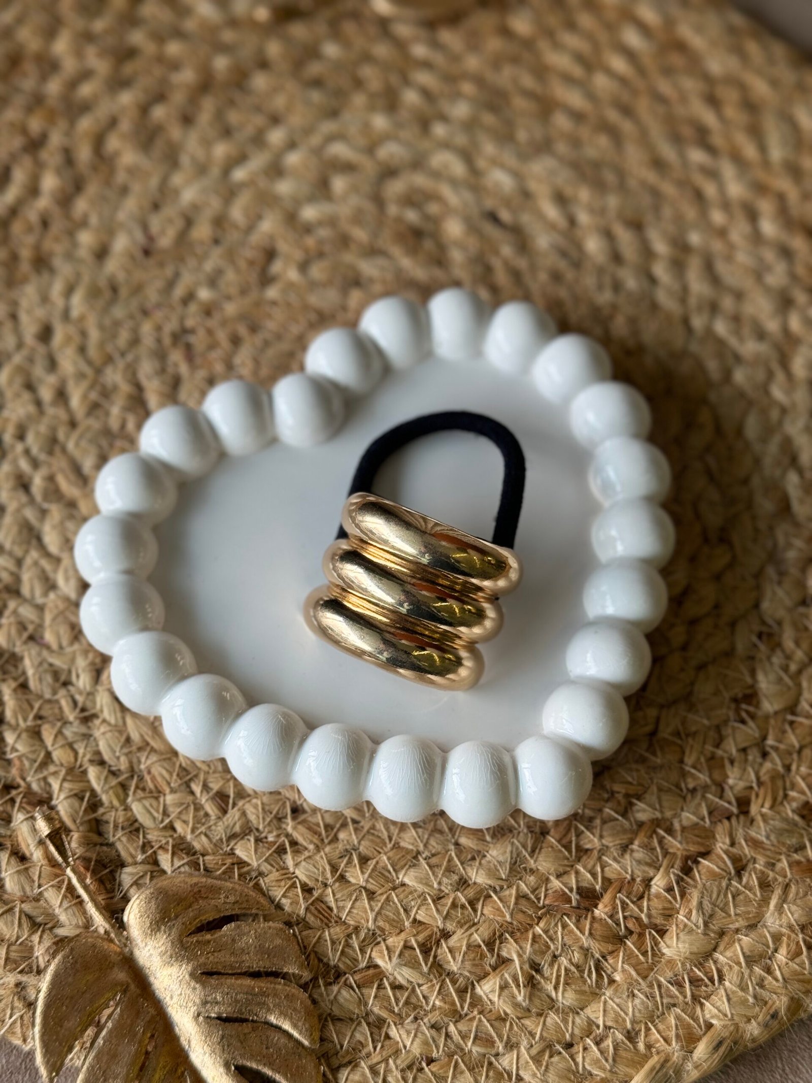 Ring Hair Tie (Rose gold)