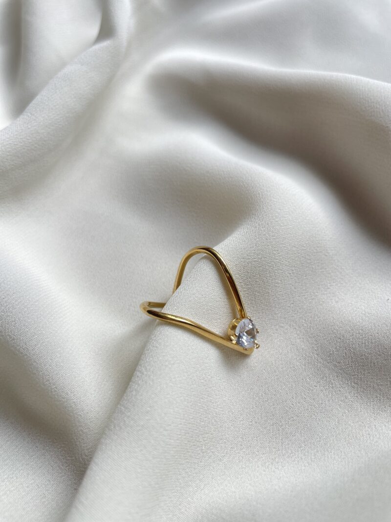 Aquamarine ring